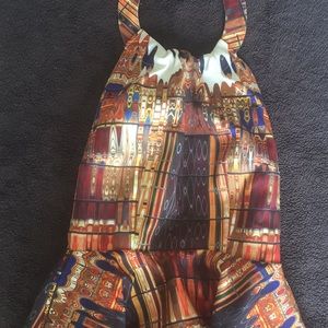 Cocktail halter dress